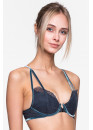 BRA LE JOURNAL INTIME "JOSEPHINE" PUSH-UP (GRAY-BLUE) Le Journal JS-BR-PU BRA LE JOURNAL INTIME "JOSEPHINE" PUSH-UP (GRAY-BLUE) Le Journal JS-BR-PU